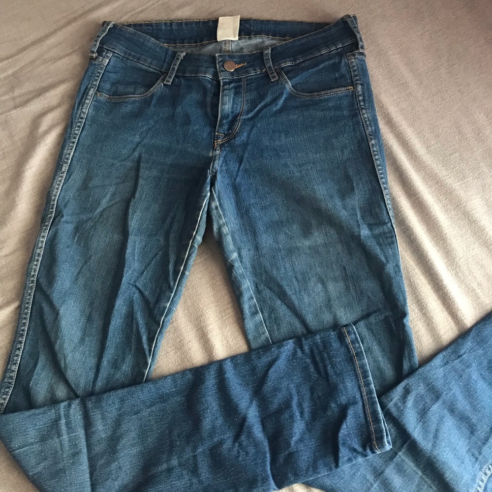 H&M skinny low rise jeans